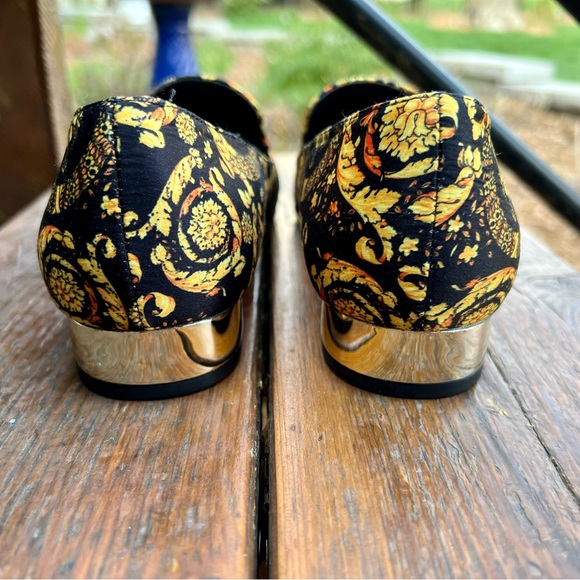 SHOE DAZZLE GINNEY BAROQUE PRINT FLATS SIZE 6.5 - Picture 4 of 12